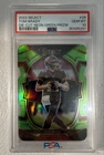 2022 Select - Concourse Tom Brady #26 Neon Green Prizm Die-Cut /299 PSA 10