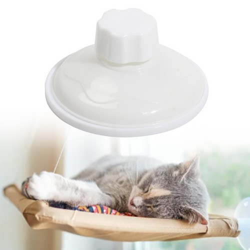Katze Hängematte Saugnapf 8,5 cm Kunststoff Vakuum Saugnapf mit Schraubwerkzeug Neu - Bild 12 von 12