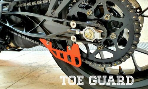 KTM Orange Toe Guard for Adventure 250 - Picture 1 of 3