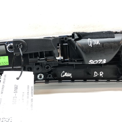 Manija de puerta interior conductor trasero Audi A8 Se Tdi Quattro D4 2013 4H0839020 - Imagen 13 de 14