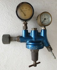 Zinser Druckregler 2 Manometer  Sauerstoff - Stickstoff