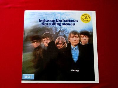 ROCK~ ROLLING STONES~ BETWEEN THE BUTTONS~ RARE YELLOW WAX~ UNPLAYED COPY~ MINT