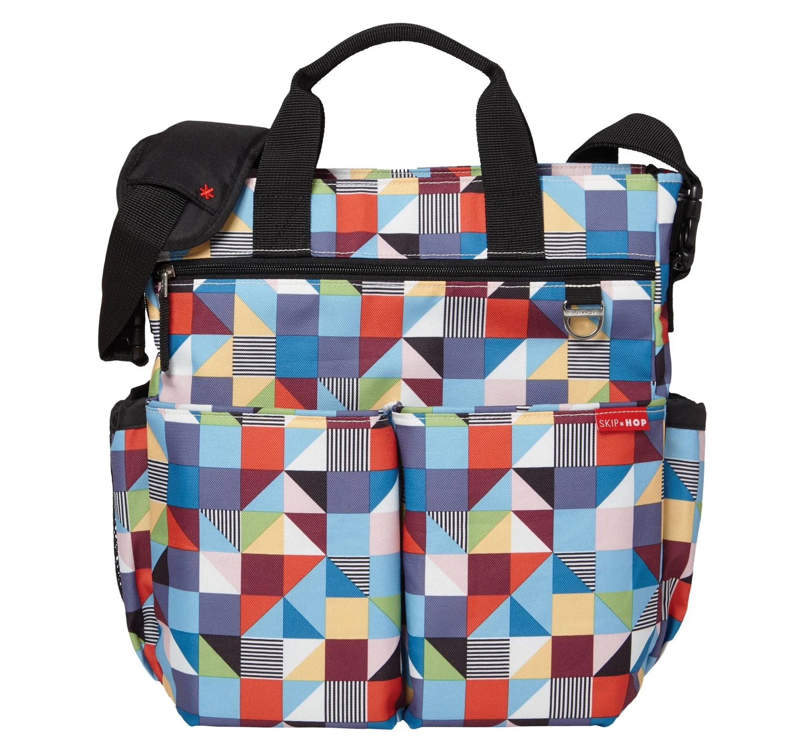 Skip Hop Duo Signature Diaper Bag in Prism Print Multi