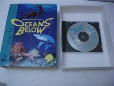 Oceans Below PC game complete CD-ROM DOS Software Toolworks1993