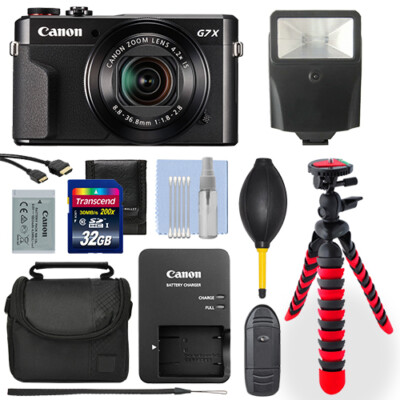 Canon Powershot G7x Mark II 20.1MP Digital Camera+ 32GB Canon Powershot G7x Mark II 20.1MP Digital Camera+ 32GB