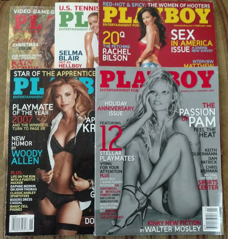 Playboy Magazine Lot 5 ( Pamela Anderson!!!!