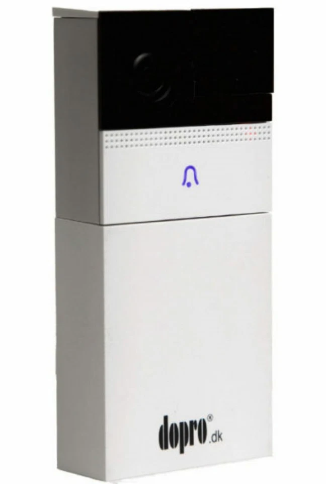 DOPRO.DK Timbre de video inteligente inalámbrico dopro.uk HD 720p