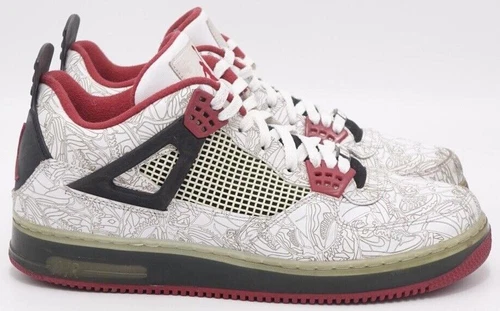 Jordan Fusion 4 Premier White Laser