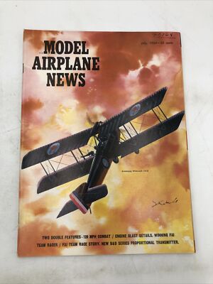 Vintage Model Airplane News Magazine July 1964
