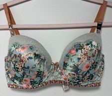 Victoria's Secret Floral 32DDD Dream Angels Lined Demi Bra VS