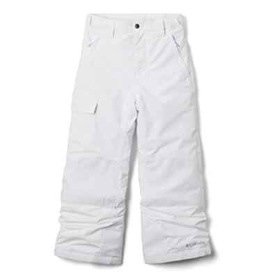 Columbia L106303 Kids White Bugaboo II Youth Insulated Pant Pants Size S/8