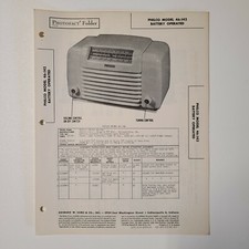 SAMS PHOTOFACT SERVICE MANUAL 36-16 PHILCO RADIO MODEL 46-142