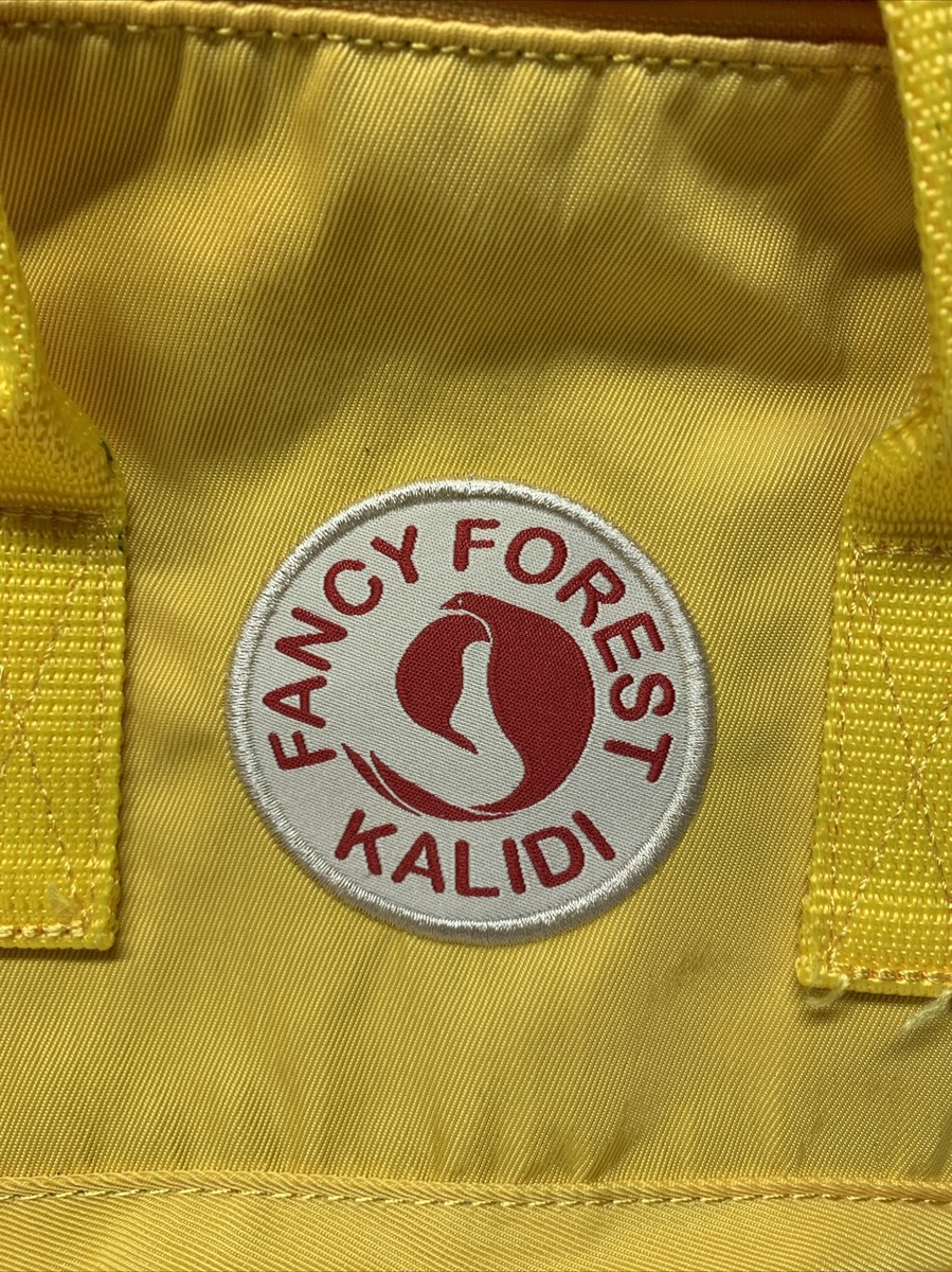 Fancy Forest Kalidi backpack yellow like new ! Fancy Forest Kalidi Yellow Rucksack for sale Never... | Depop main image 4