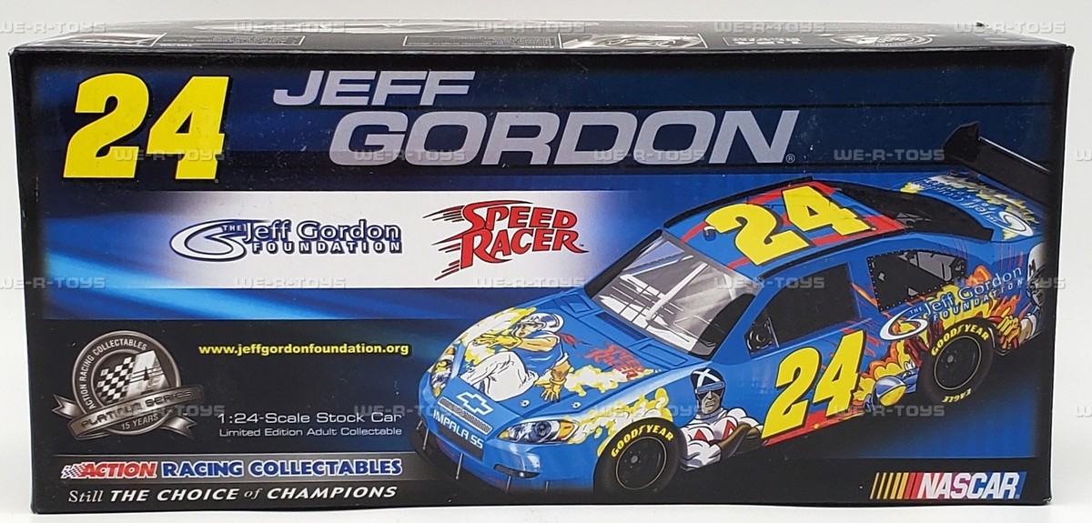NASCAR 24 Jeff Gordon Speed Racer 1:24-Scale 2008 Impala SS