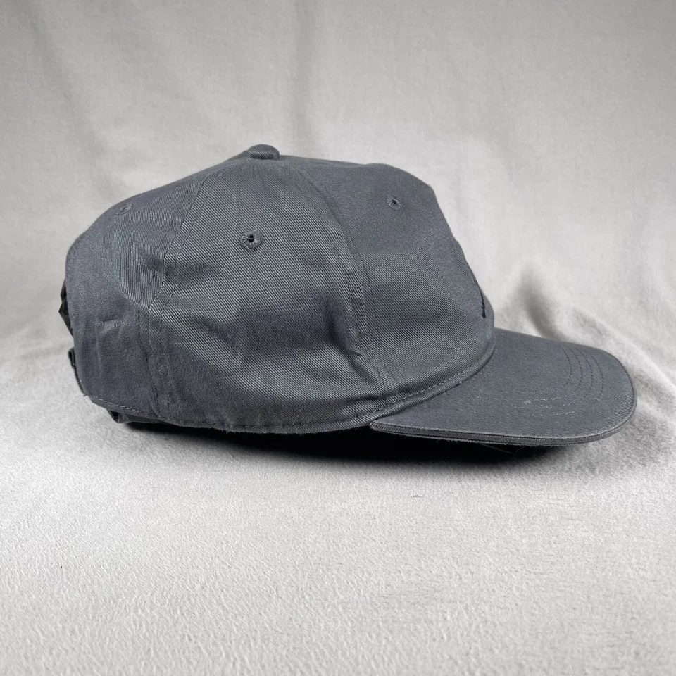 Nike Air Jordan Sombrero Niños OS Gris Correa Trasera Jumpman Baloncesto 8/20 Foto 4 de 4