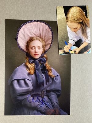 AMANDA SEYFRIED In-person signed Foto 20x30 Autogramm + Foto