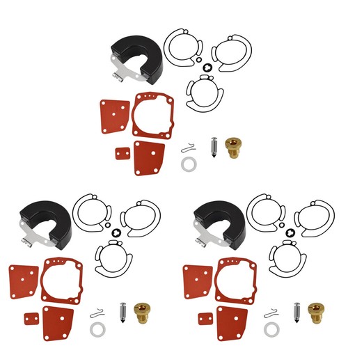 FOR Johnson Evinrude V4 V6 90 100 115 150 175 HP 3X Carburetor Carb Rebuild Kit - Picture 2 of 10