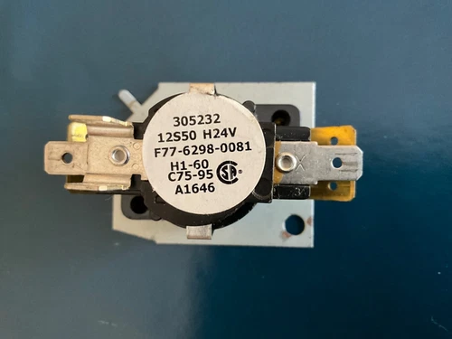 White-Rodgers 24A34-15 24V Heat Pump Fan & Heat Sequencer, SPDT