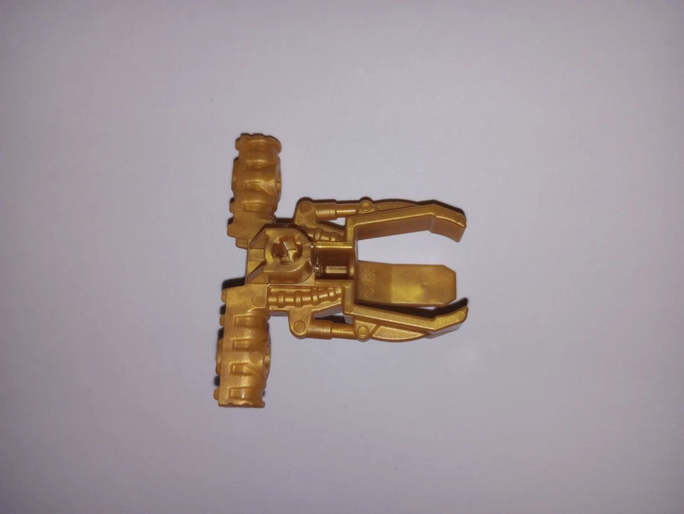 1 Lanzador Esfera Zamor Arma Bionicle en Oro Perla Lego 54271 WYSIWYG Retirado Foto 4 de 4