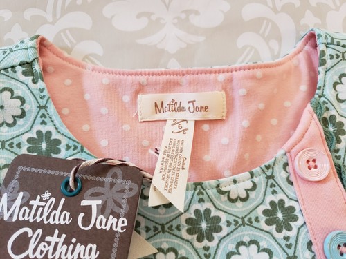 Matilda Jane Just Imagine Bella Tunic Apples Pears 6 Girl NWT - Picture 3 of 4