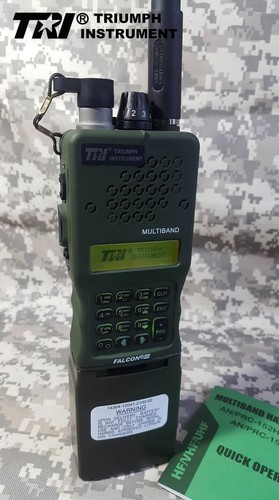 2023 New TRI AN/PRC 152 Multiband 12.6V 15W Handheld Radio MBITR Aluminum Shell - Picture 2 of 12