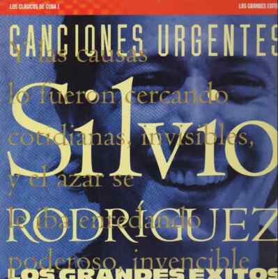 LP Silvio Rodríguez Canciones Urgentes - Los Grandes Exitos NEAR MINT Luaka B
