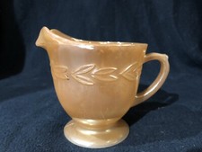 Vintage Anchor Hocking Fire King Creamer,  Pe...