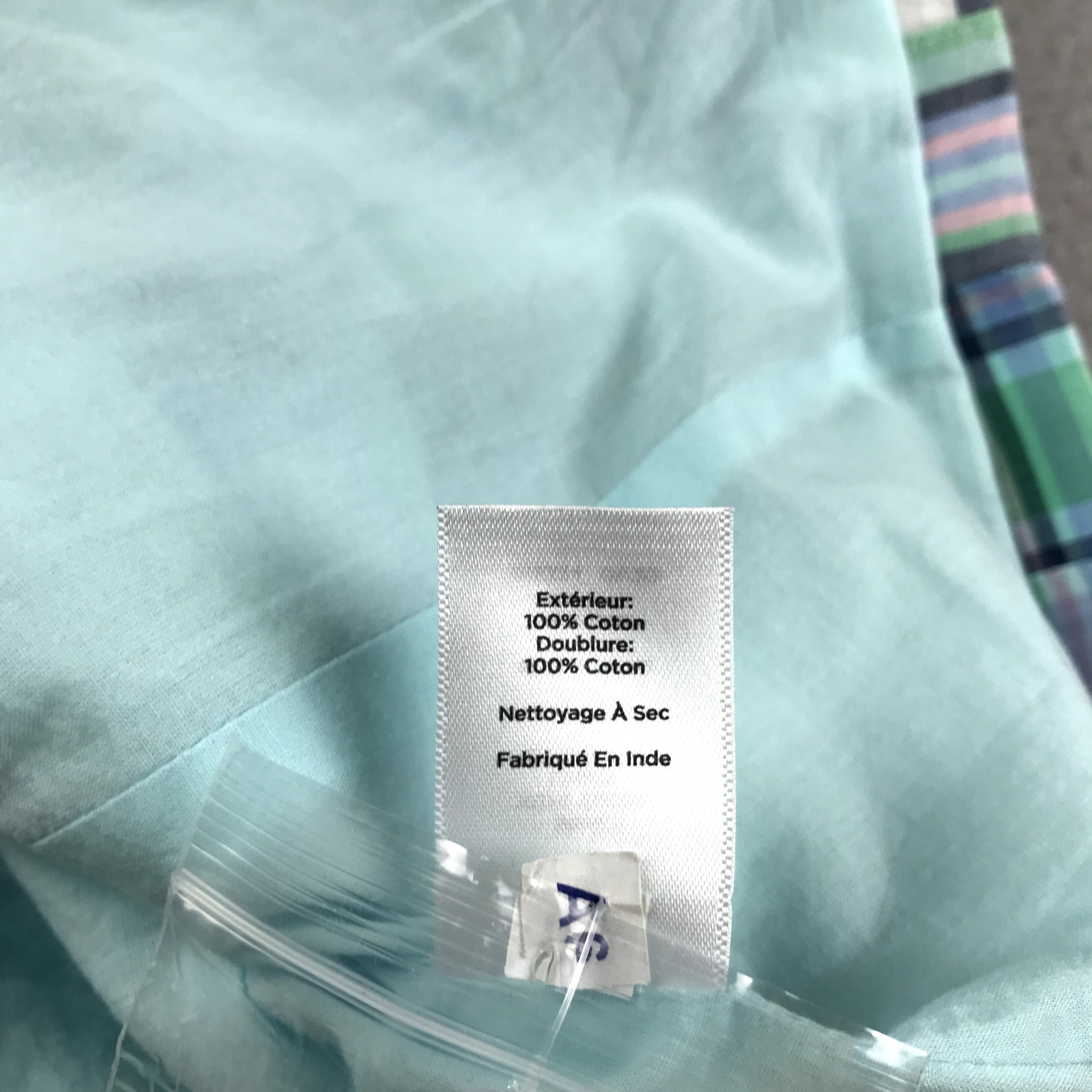 Talbots Jacket Womens 10 Blue Patchwork Lined But… - image 5