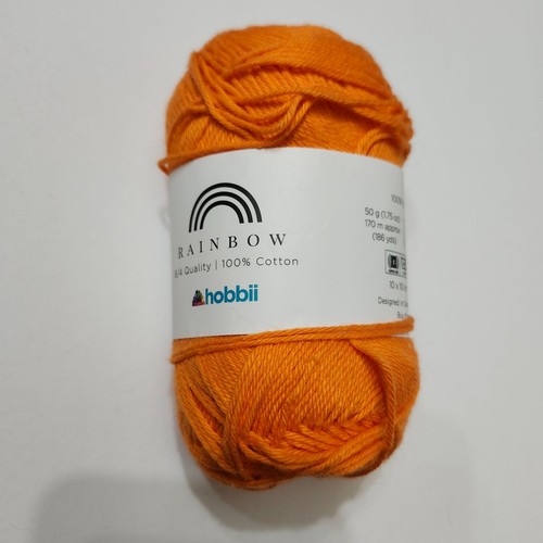 Hobbii Rainbow Yarn 8/4 Quality 100% Cotton PRICE PER SKEIN - YOU CHOOSE - Picture 270 of 329