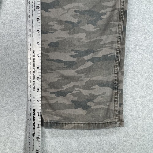 Anthropologie Pants Womens 27 Stretch Camo Mid Rise Mavis Utility Outdoor Chino - 第 7/14 張圖片