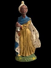 Statuina Saggio Vintage Fontanini-Come Natività Natale Inginocchiato Italia