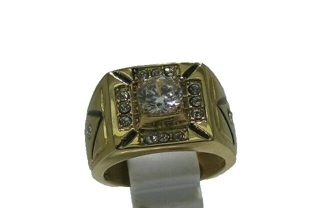 Topaz Joyería de Acero Inoxidable para Hombres