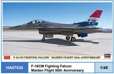 Hasegawa F-16CM FIGHTING FALCON MAIDEN FLIGHT KIT 1:48