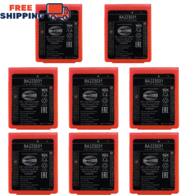 8pcs HBC BA223031 2100mAh 3.6V Batterie for HBC Wireless Romote Control Battery