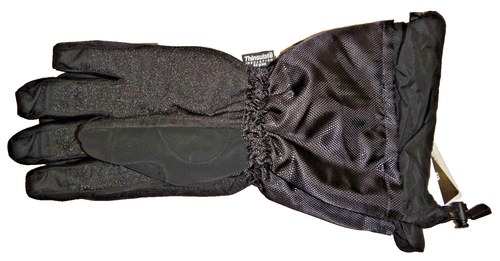 Guanti invernali alti ATTABOY WATERPROOF uomo nylon nero isolamento 40 gr taglia L-XL - Foto 3 di 7