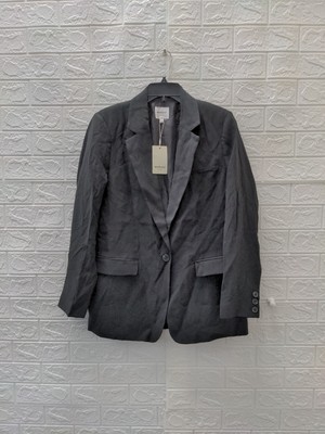 New Weekend Los Angeles Berta Blazer Black Sz M