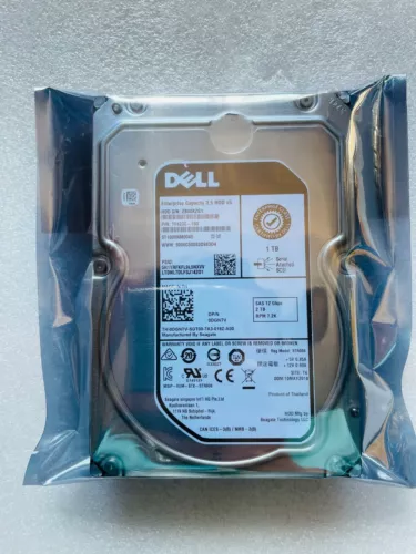 DGNTV Dell 1TB 7.2K 3.5" NL SAS 12Gbps HDD ST1000NM0045 0DGNTV - Picture 1 of 3
