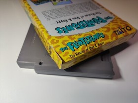 Authentic The Flintstones: Rescue Dino & Hoppy NES BOX and CART Great Condition!