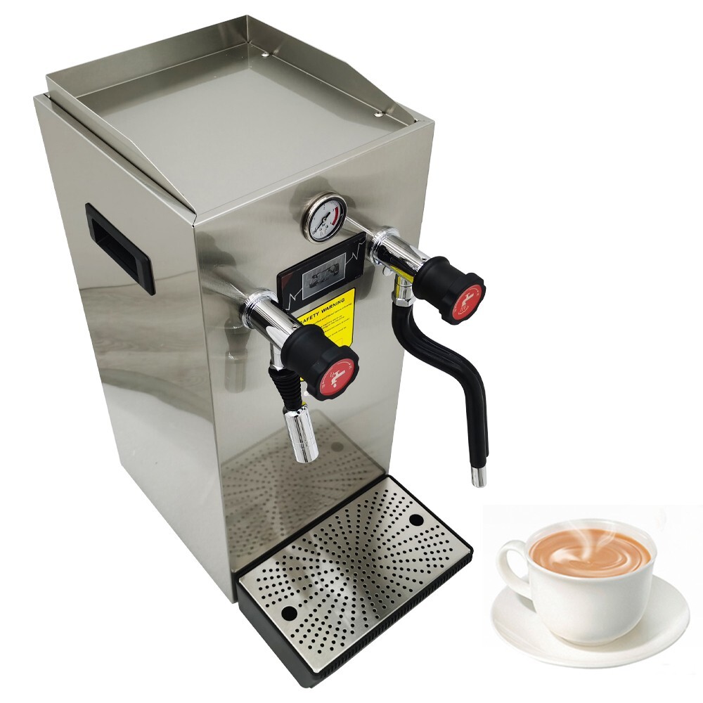 Milk Frother Steam Water Boiling Machine Foam Maker Espresso Coffee Milk Foaming-image