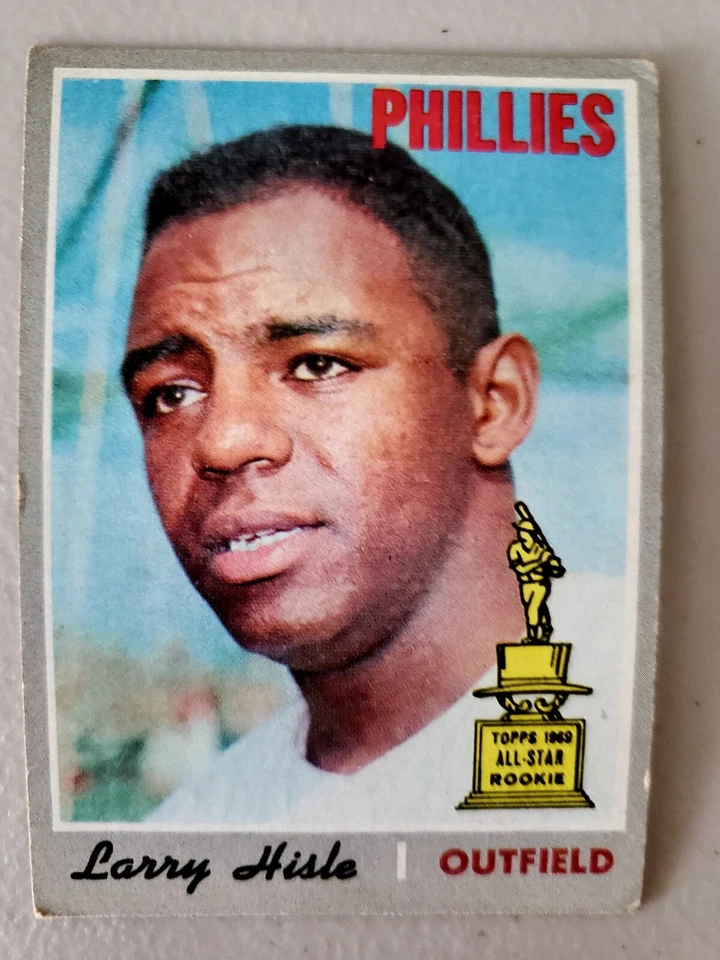 批量 9 张 1970 年 Topps 费城费城老式卡,Jim Bunning,L. Hisle — 第 4/4 张图片