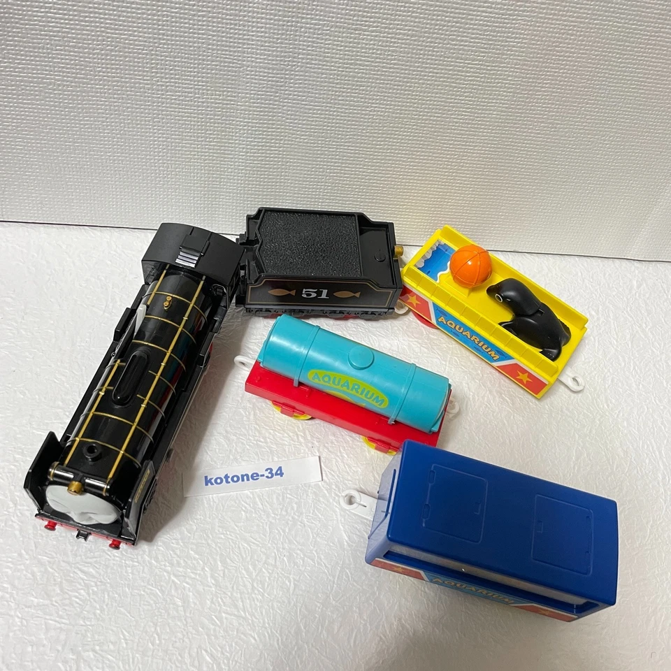 Фигурка Thomas Friends Plarail Hiro аквариум грузовой поезд набор б/у в Японии - Изображение 2 из 4