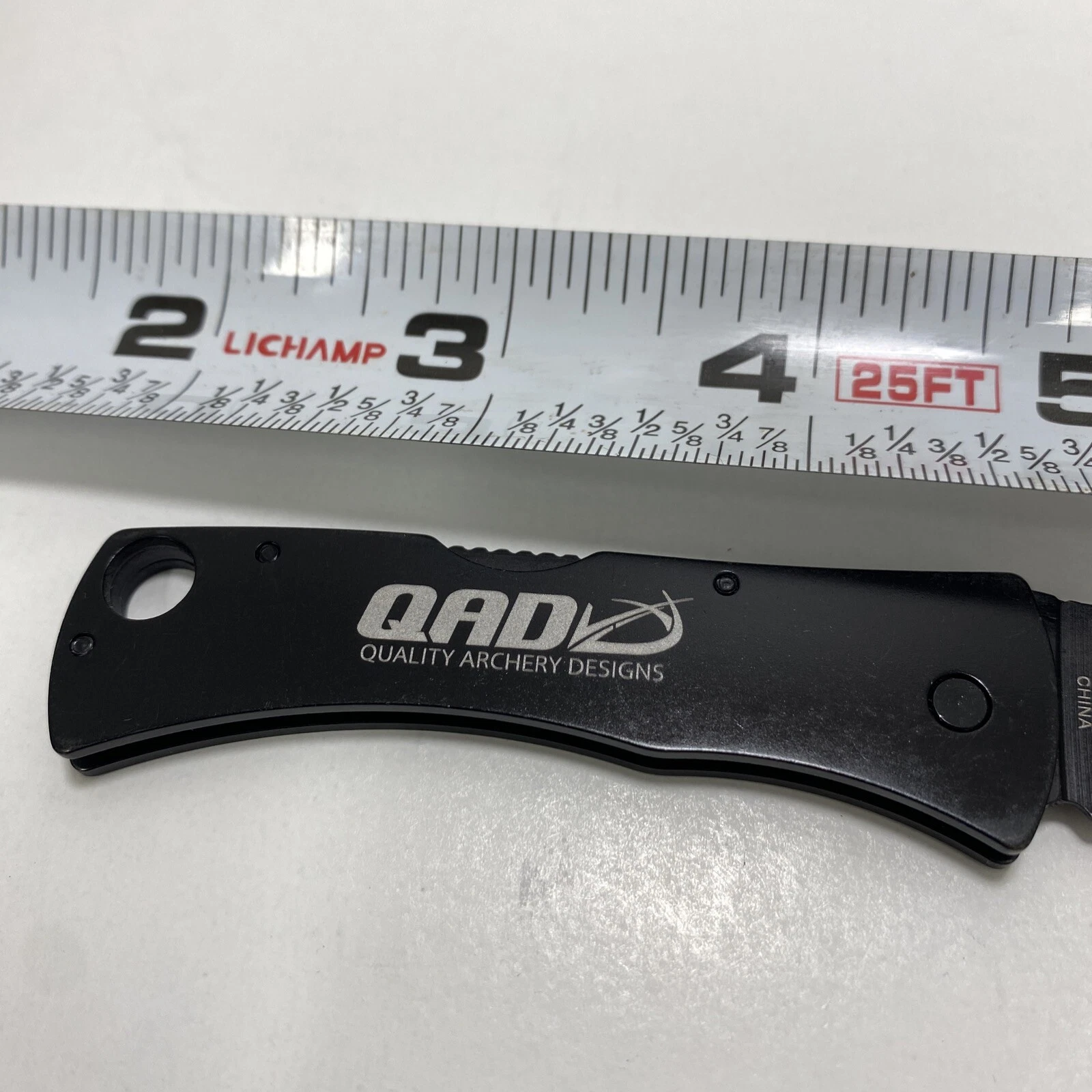 SOG Micron II QAD Pocket Knife Lockback Plain Edge Blade New KNIFE image 2