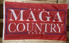 Donald Trump MAGA Country Flag FREE SHIP Save America Republican USA Sign 3x5’