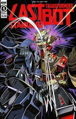 Transformers Last Bot Standing #4 2022 Ochopante Var Cover D IDW Comic Book