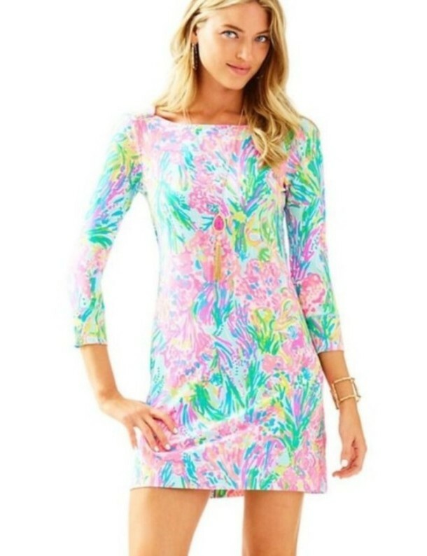 Lilly Pulitzer Fan Sea Pants UPF 50 Sophie Stretch Dr… Gem