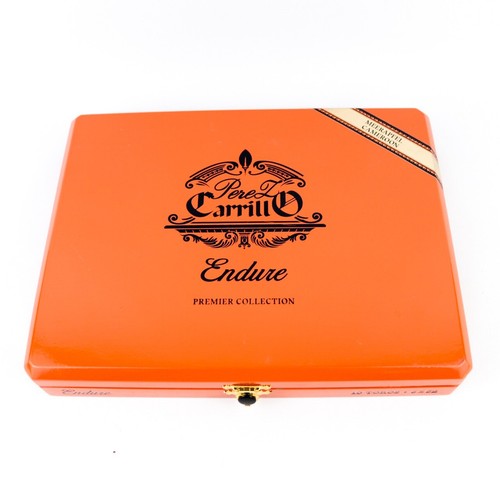 Caja de cigarros de madera vacía Pérez Carrillo Endure Toro Premier 9,5" x 7,25" x 1,5" - Imagen 4 de 12