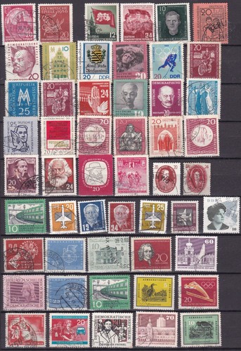 East German stamps. - Picture 3 of 12