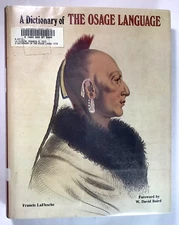 Dictionary Of The Osage Language Signed Limited Edition 588/1000 Hardcover 1975