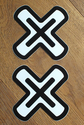 Xensr 2 X Decal Sticker Surf Big Wave Kiteboatd Windsurf Tracking 
