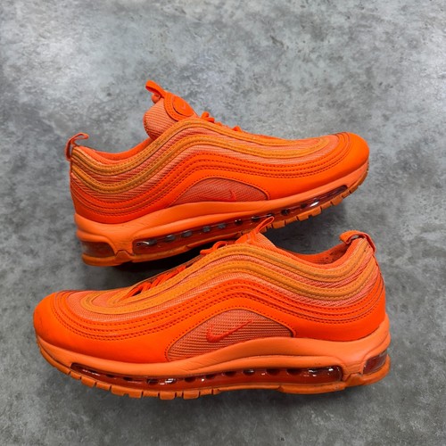 Nike Air Max 97 Atomic Orange shoes mens size 7 sneakers 2019